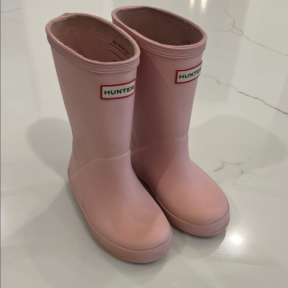 Hunter Pink Rain Boots